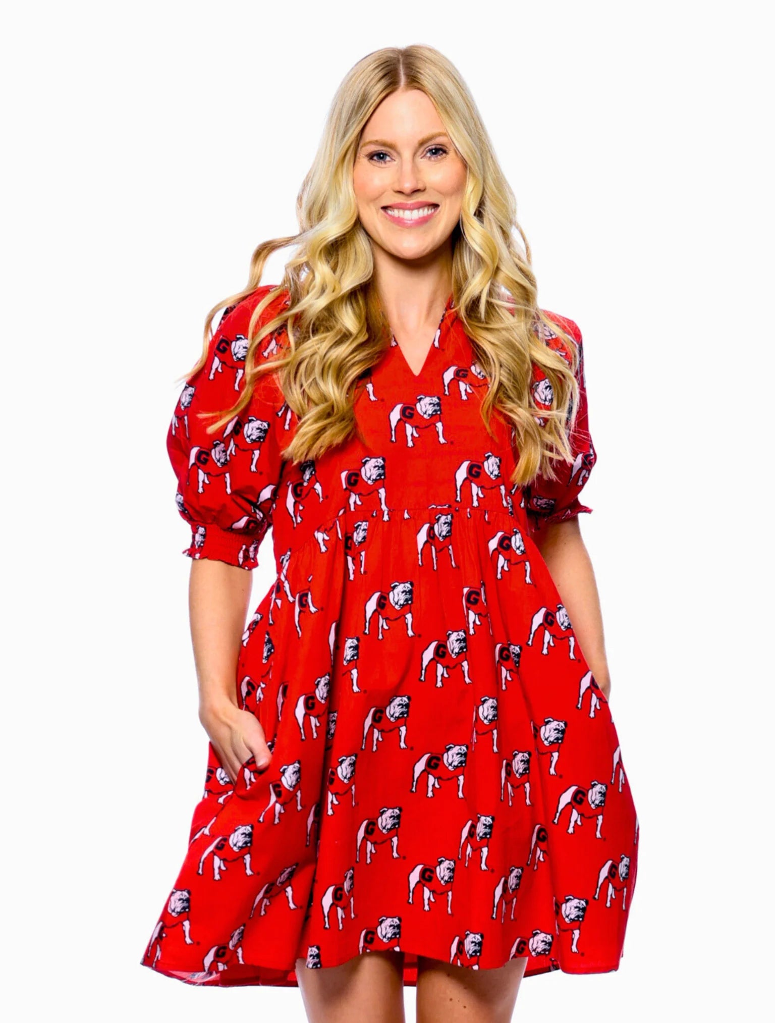 Stewart Simmons -  The Bulldog Poplin Dress