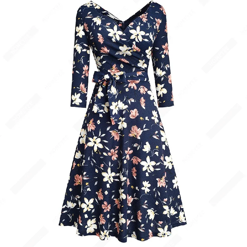 Blue N Floral