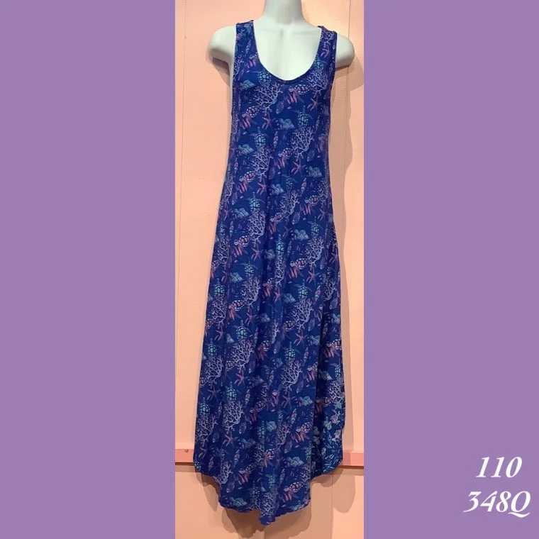 110 - 348Q , Resort dress with pockets