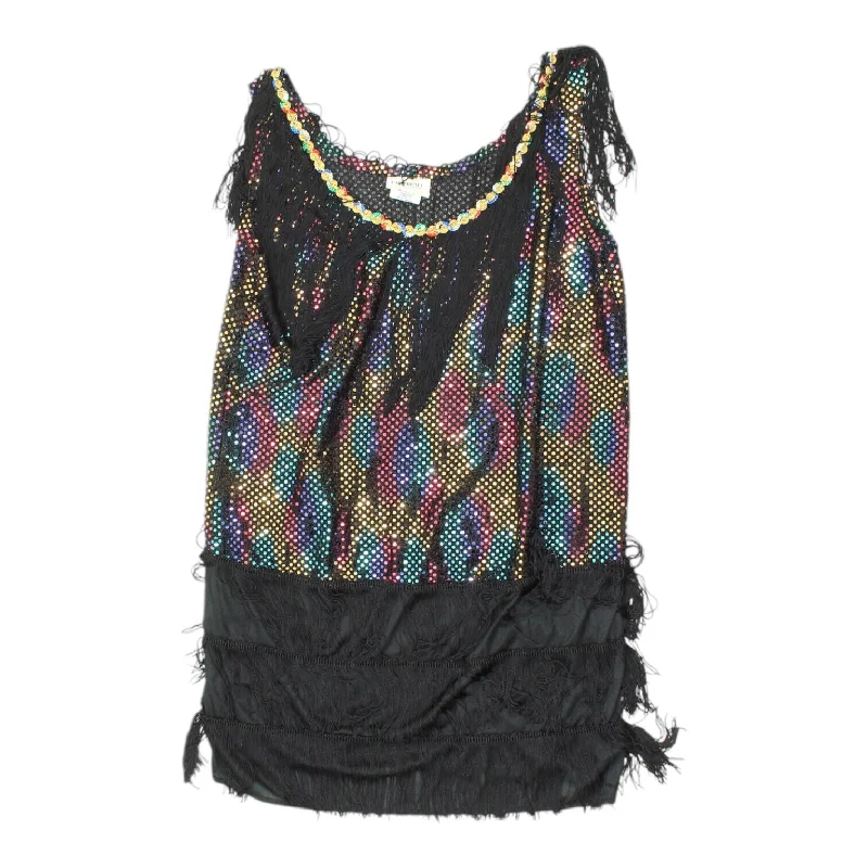 California Costume Collections Womens Black Sequin Dress | Vintage Designer