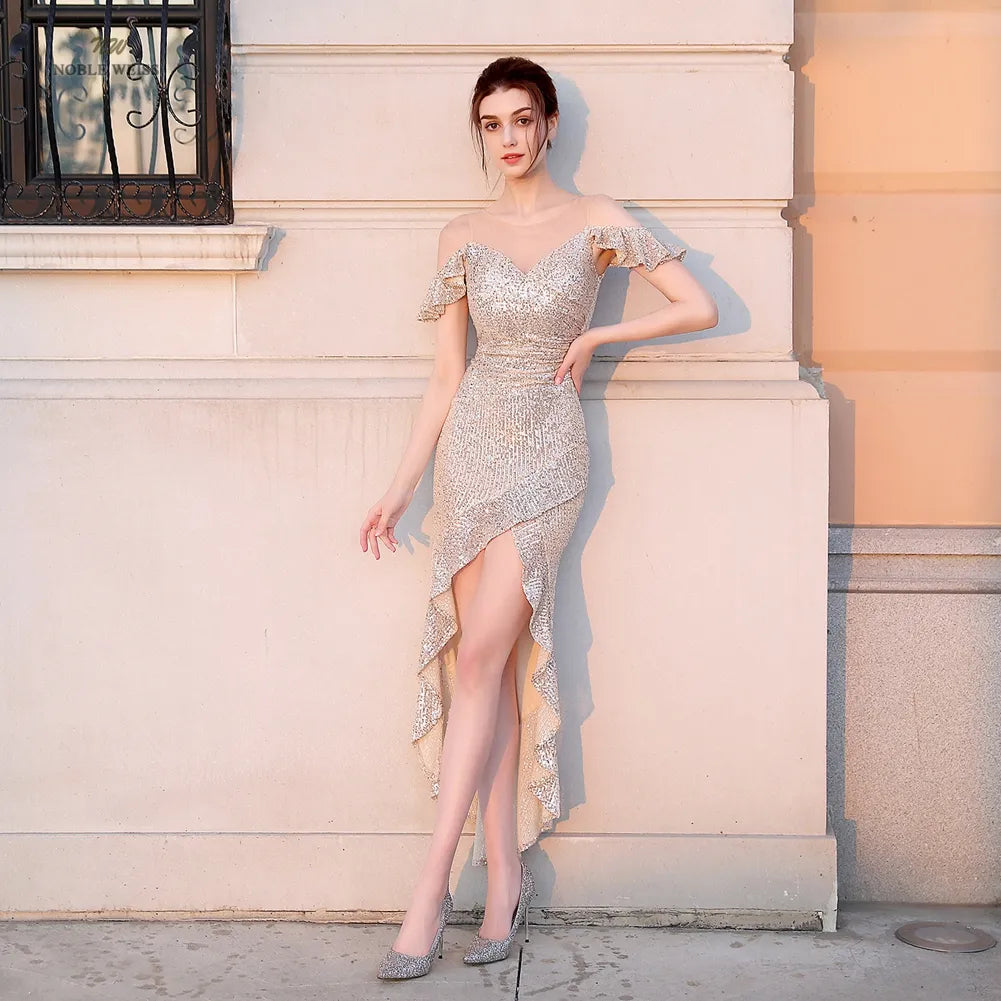 Prom Long Elegant Dresses High/Low Sexy Prom Dress Vestidos De Fiesta Long Prom Dresses Prom Long Elegant Dresses High/Low Sexy Prom Dress Vestidos De Fiesta Long Prom Dresses