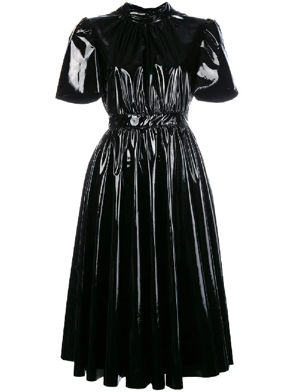 vinyl dress