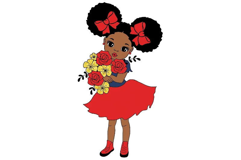 Afro Girl Svg, Black Girl Svg, Sweet Young Woman, Bouquet Roses Svg, Happy Girl Svg, Red Dress, Little Cute Kid, Svg Cut Files Afro Girl Svg, Black Girl Svg, Sweet Young Woman, Bouquet Roses Svg, Happy Girl Svg, Red Dress, Little Cute Kid, Svg Cut Files