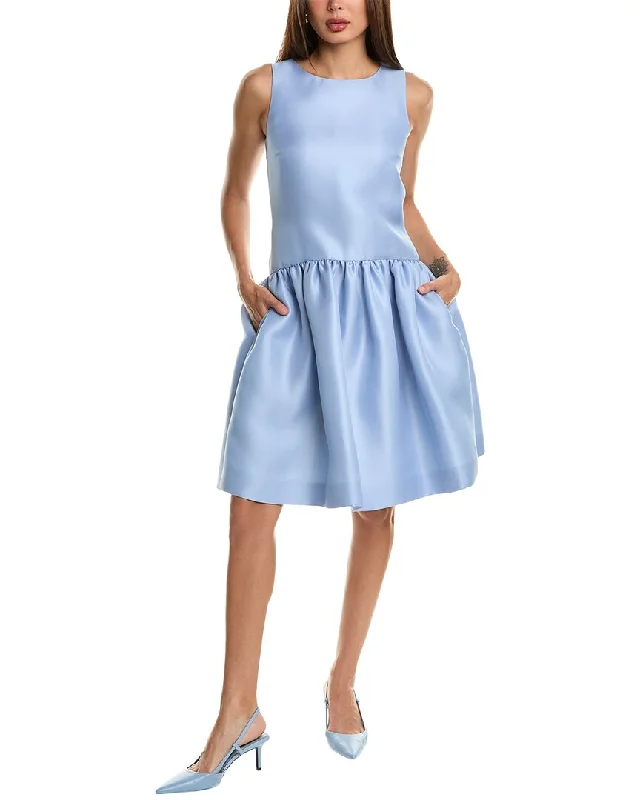 Oscar De La Renta Silk Cocktail Dress