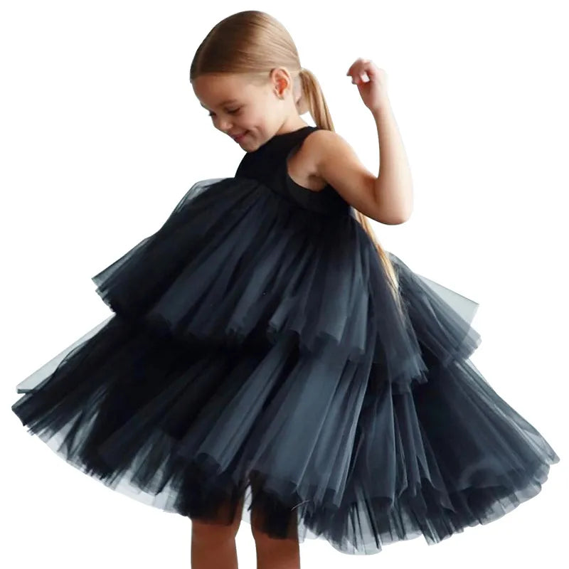 Children Luxury Party Formal Dress For Wedding Birthday Kids Christmas Ceremonies Dresses For Girls Lace Tutu Flower Girls Dress Children Luxury Party Formal Dress For Wedding Birthday Kids Christmas Ceremonies Dresses For Girls Lace Tutu Flower Girls Dress