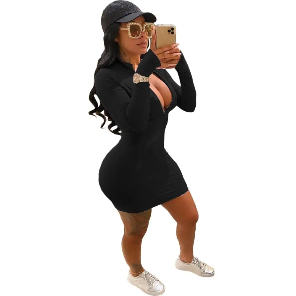 black dress