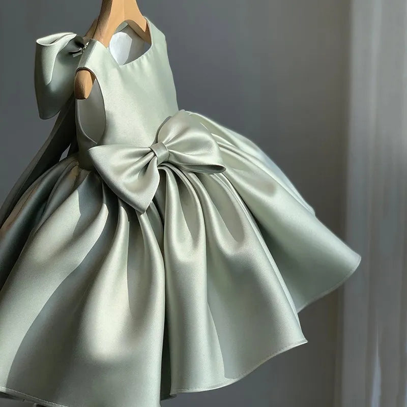 Big Bow Princess Sweet Kids Tutu Toddler Birthday Party Newborn Christening Children Baptism Baby Girls Clothes Summer Dresses Big Bow Princess Sweet Kids Tutu Toddler Birthday Party Newborn Christening Children Baptism Baby Girls Clothes Summer Dresses