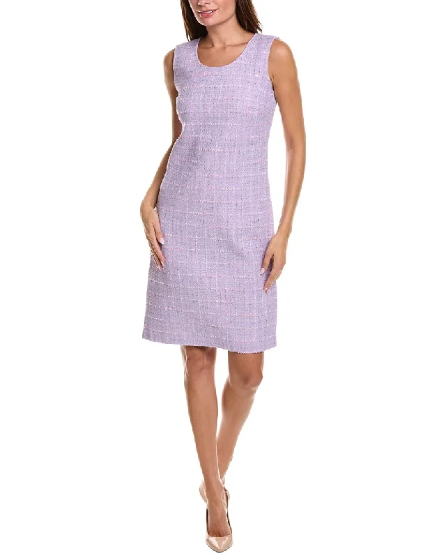 St. John Tweed Sheath Dress