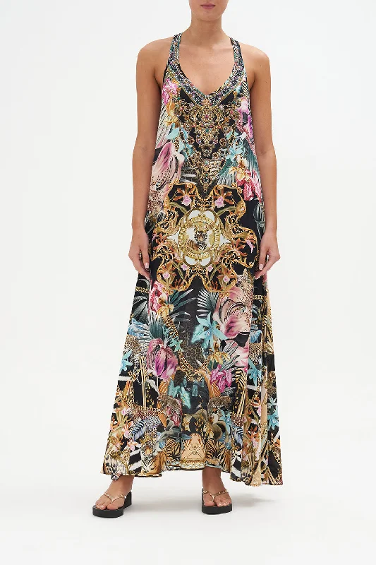 V NECK RACERBACK DRESS CHILD OF THE WILD