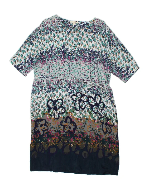 WHITE STUFF Womens Sheath Dress UK 14 Large  Multicoloured Floral Viscose