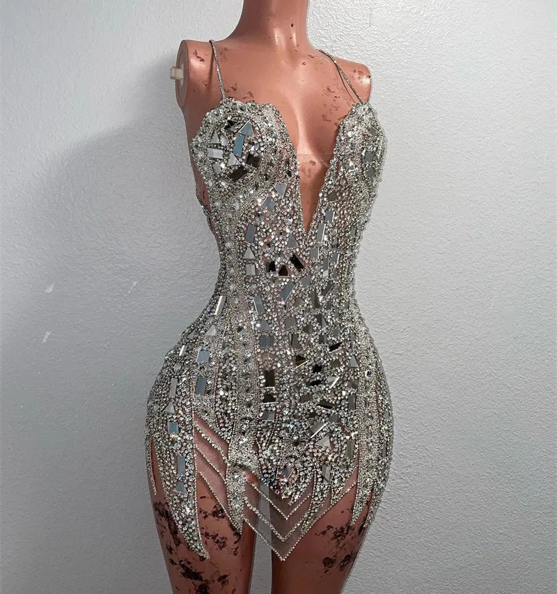 Sexy Silver Cocktail Dresses Luxury Short Prom Dress For Black Girls 2024 Beaded Crystal Birthday Party Gowns Mini Cocktail Home Sexy Silver Cocktail Dresses Luxury Short Prom Dress For Black Girls 2024 Beaded Crystal Birthday Party Gowns Mini Cocktail Home