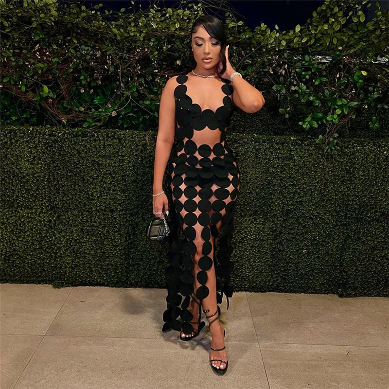 Maxi Black Hollow Out Dress Elegant Sexy Fashion Bodycon Party 2023 Women Luxury Summer Clothes Long Chic Evening Club Dresses Maxi Black Hollow Out Dress Elegant Sexy Fashion Bodycon Party 2023 Women Luxury Summer Clothes Long Chic Evening Club Dresses