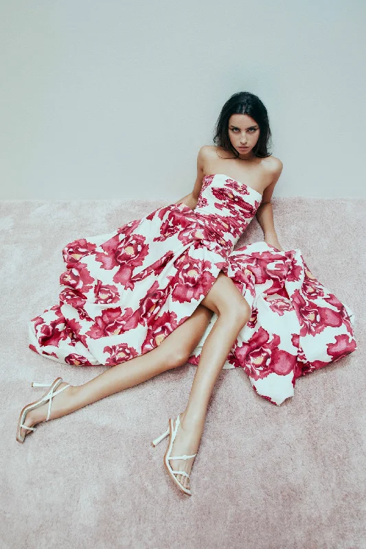Behold Maxi Dress Comfortable Ruffle Hem Maxi Dress