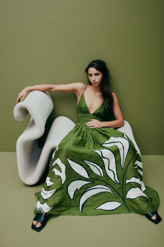 Planetary Maxi Dress Cozy Longline Maxi Dress