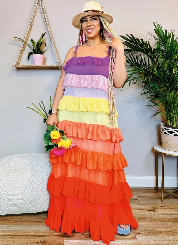 Know Me sewing pattern 2045 Maxi Dress Trendy Fit-and-Flare Maxi Dress