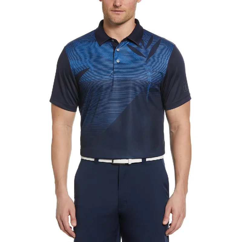 PGA Tour Mens Printed  Shirts & Tops Trendy Print Short Sleeve