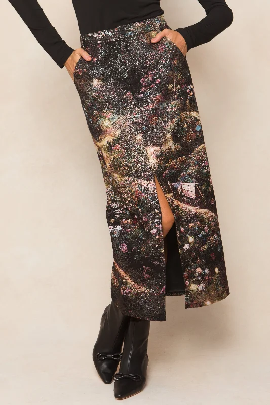 Brixton Jacquard Skirt wool skirt warm