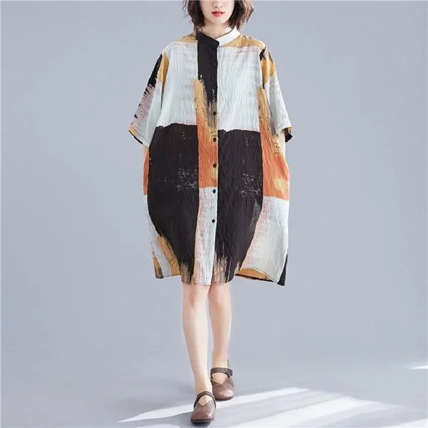 cotton linen vintage korean style plus size Casual loose long summer shirt women blouse 2020 clothes ladies tops streetwear 5XL Soft Cotton Short Shirt cotton linen vintage korean style plus size Casual loose long summer shirt women blouse 2020 clothes ladies tops streetwear 5XL Soft Cotton Short Shirt
