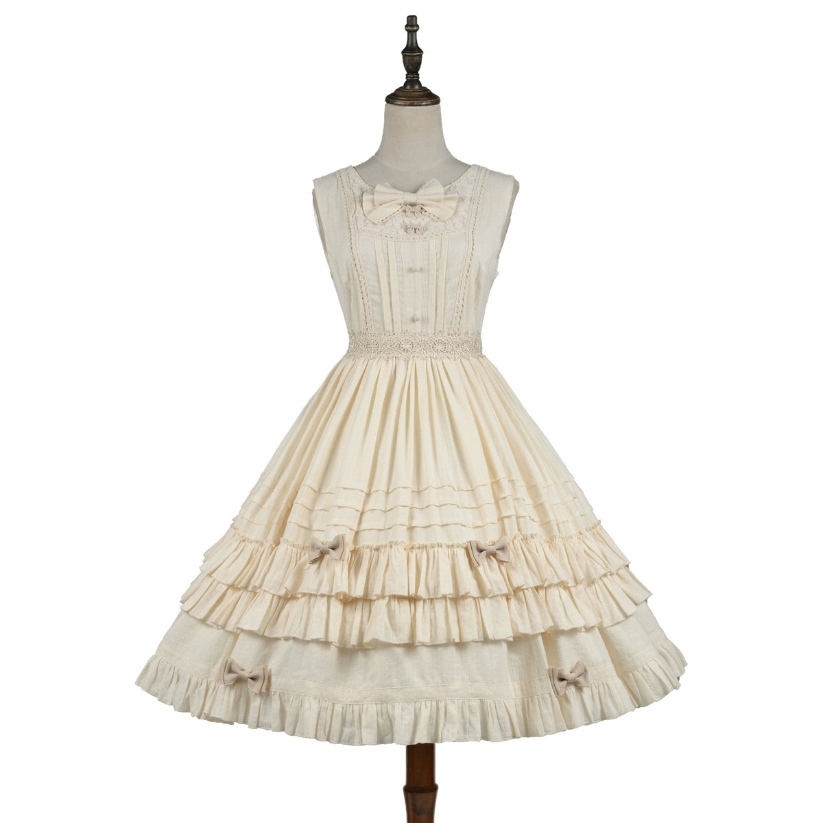 (BFM)Strawberry Witch~Elegant Lolita Jumper Skirt Solid Color JSK leather skirt durable