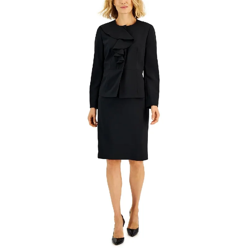 Le Suit Womens Petites 2PC  Skirt Suit tulle skirt dreamy