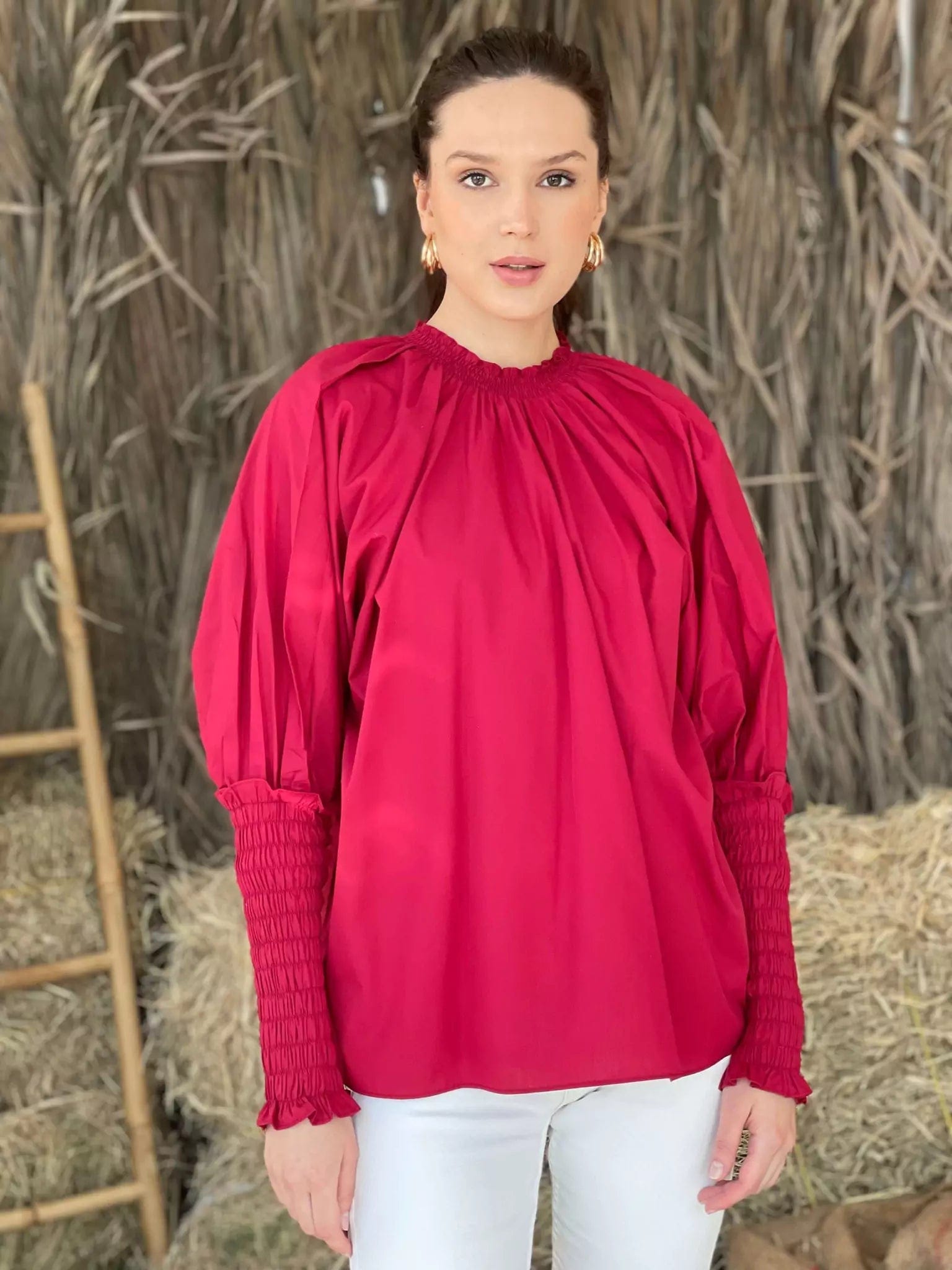 Macaw Shirt Relaxed Fit Short Sleeve Top