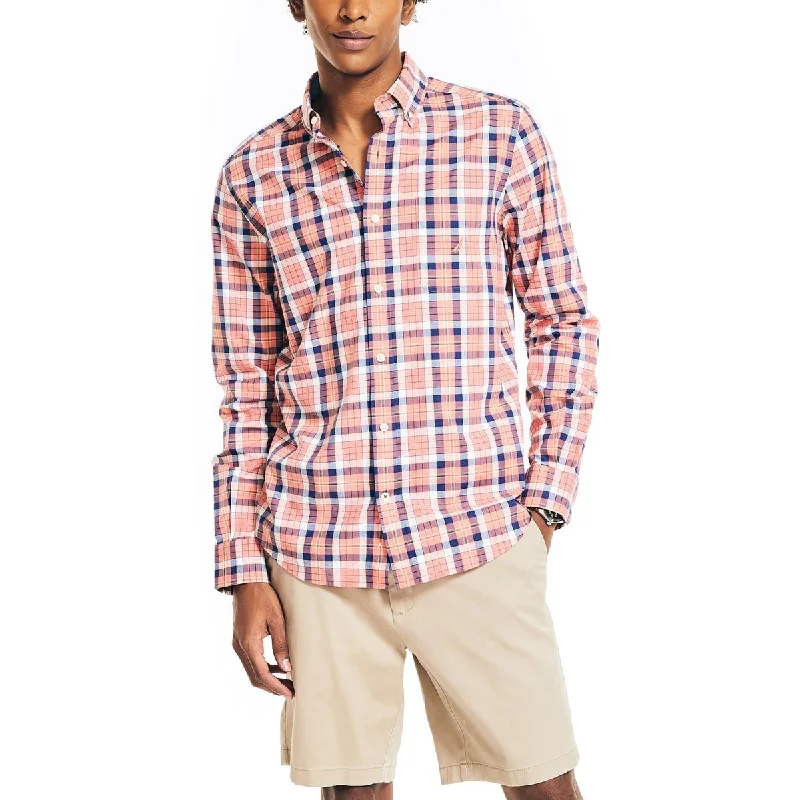 Nautica Mens Big & Tall Poplin Classic Fit Button-Down Shirt Trendy Floral Print Tee Nautica Mens Big & Tall Poplin Classic Fit Button-Down Shirt Trendy Floral Print Tee