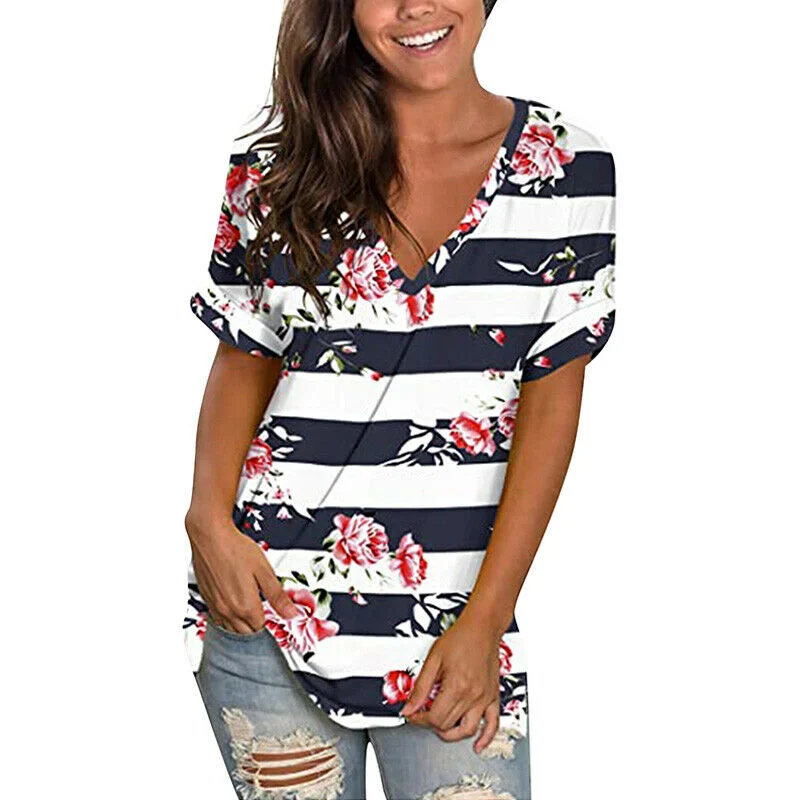 Navy blue stripes