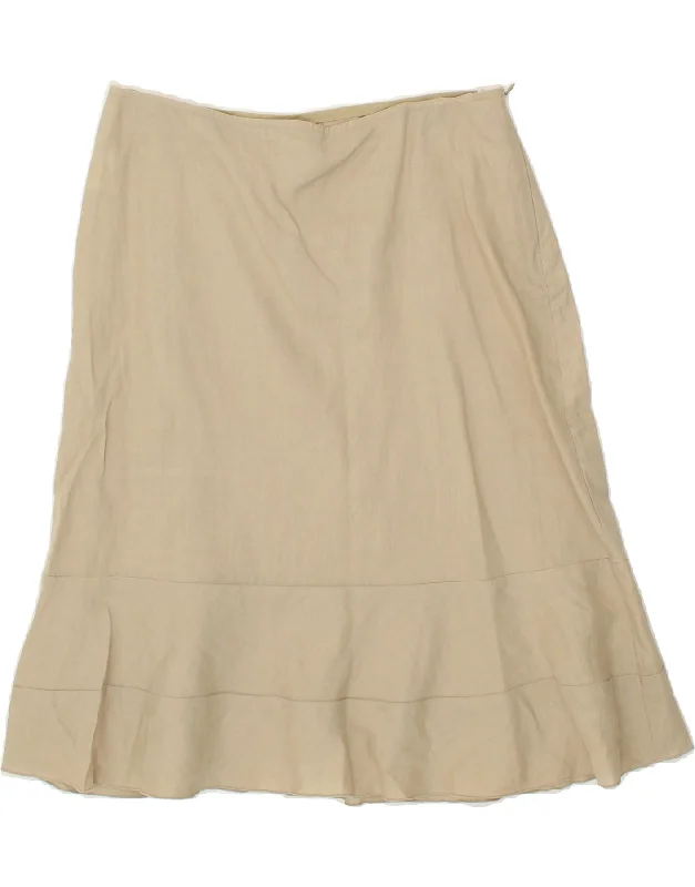 UNITED COLORS OF BENETTON Womens A-Line Skirt IT 44 Medium W32 Beige lace skirt romantic UNITED COLORS OF BENETTON Womens A-Line Skirt IT 44 Medium W32 Beige lace skirt romantic
