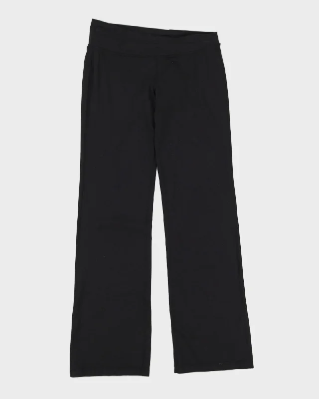 Lululemon Black Sports Trousers - M Trousers Evening Elegant