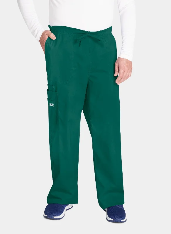 Cherokee Core Stretch Unisex Drawstring Cargo Scrub Trousers WWE4043 - Hunter Trousers Essential Wardrobe
