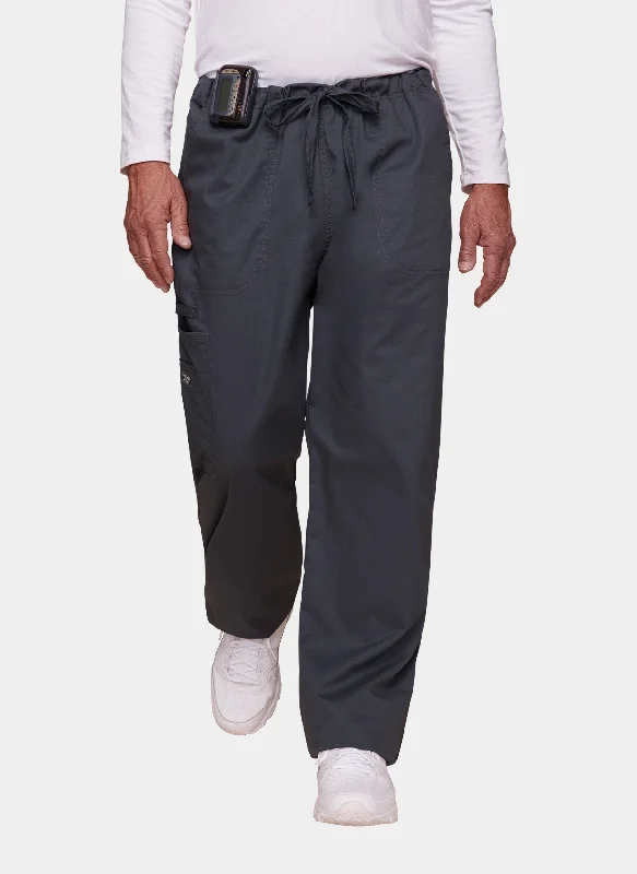 Cherokee Core Stretch Unisex Drawstring Cargo Scrub Trousers WWE4043 - Pewter Trousers Review Highly