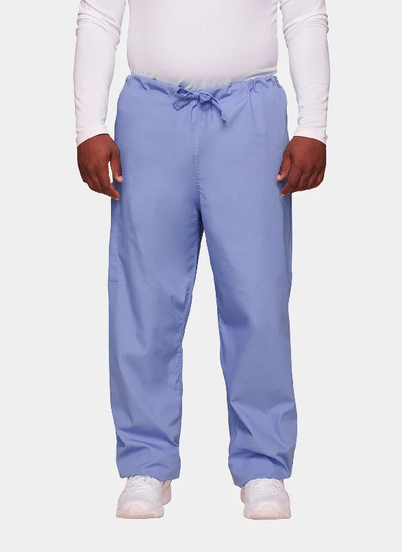Cherokee Unisex Drawstring Scrub Trousers - Ceil Trousers Tapered Slim Fit