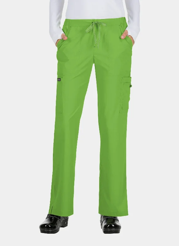 Koi Basics Holly Scrub Trousers - Green Tea Trousers trendy modern