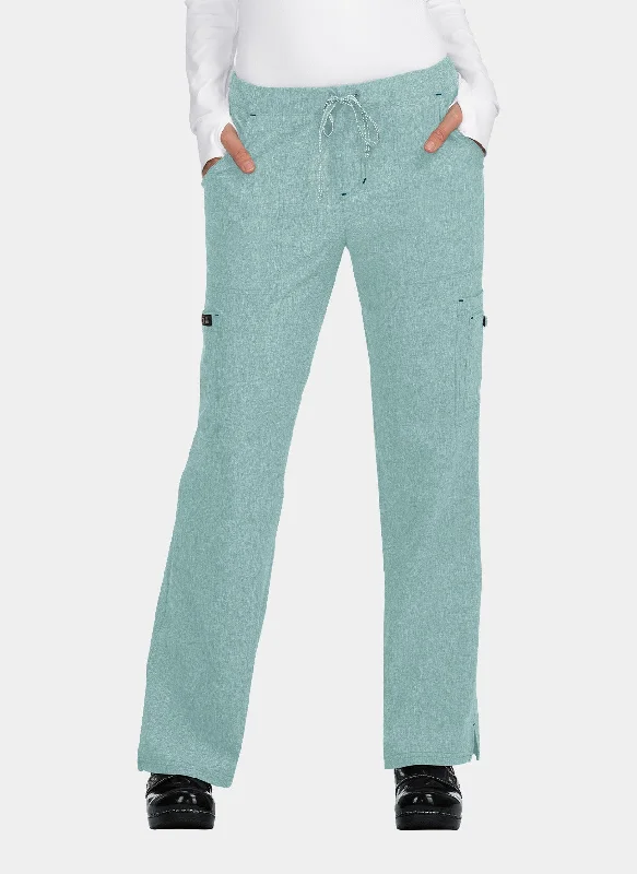 Koi Basics Holly Scrub Trousers - Heather Sage Trousers luxurious high-end