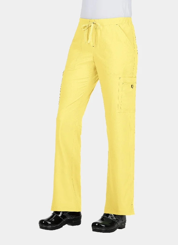 Koi Basics Holly Scrub Trousers - Sunshine Trousers sophisticated sleek