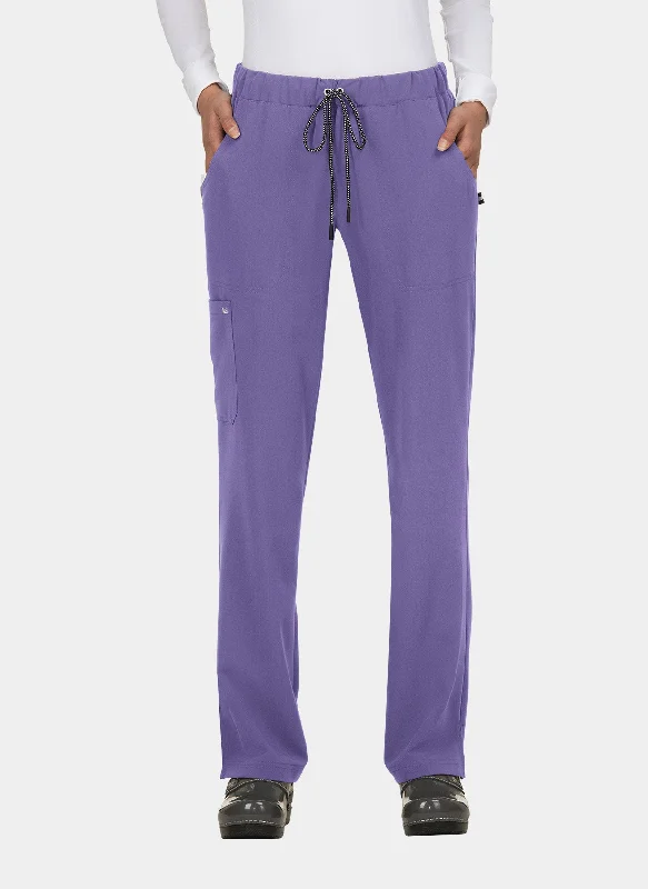 Koi Next Gen Everyday Hero Scrub Trousers - Wisteria Trousers Summer Linen