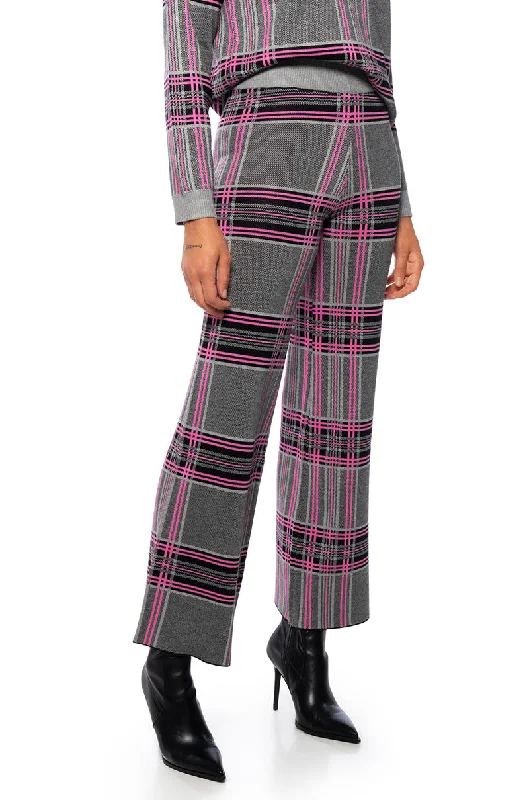 LOVER GIRL WIDE LEG KNIT TROUSER Trousers Modern Contemporary