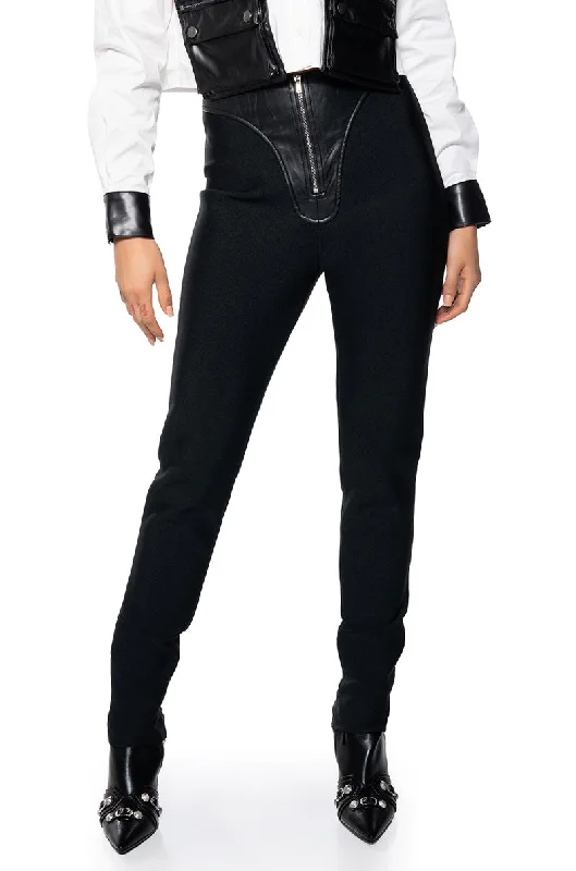 MY REVENGE BANDAGE SKINNY LEG TROUSER Trousers Spring Floral