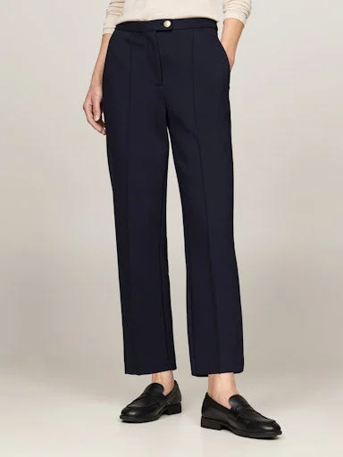 Punto Slim Straight Leg Trousers Trousers Harem Relaxed Fit