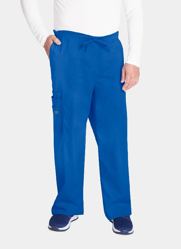 Cherokee Core Stretch Unisex Drawstring Cargo Scrub Trousers WWE4043 - Royal Trousers Recommended Stylist