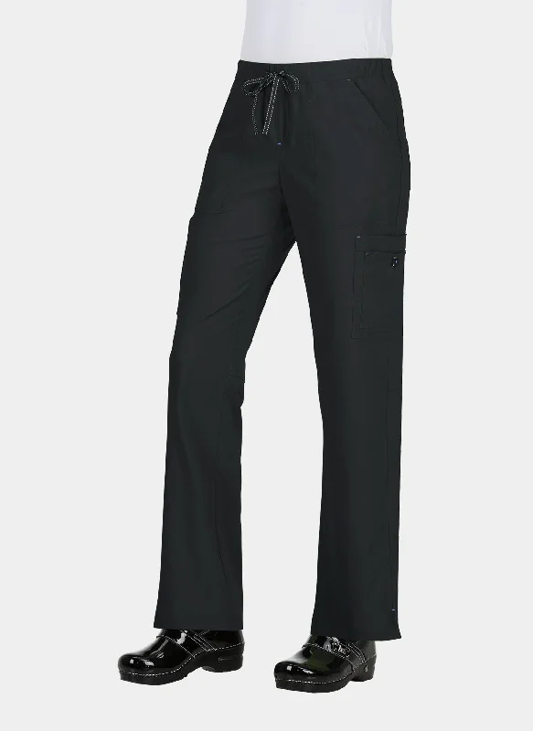 Koi Basics Holly Scrub Trousers - Black Trousers cozy soft