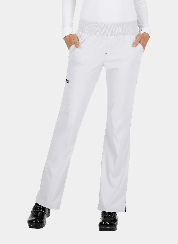 Koi Basics Laurie Scrub Trousers - White Trousers fashionable chic