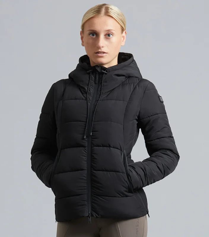 Casella Ladies Quilted Jacket Black Appliqued Jacket Beaded Jacket Sequined Jacket