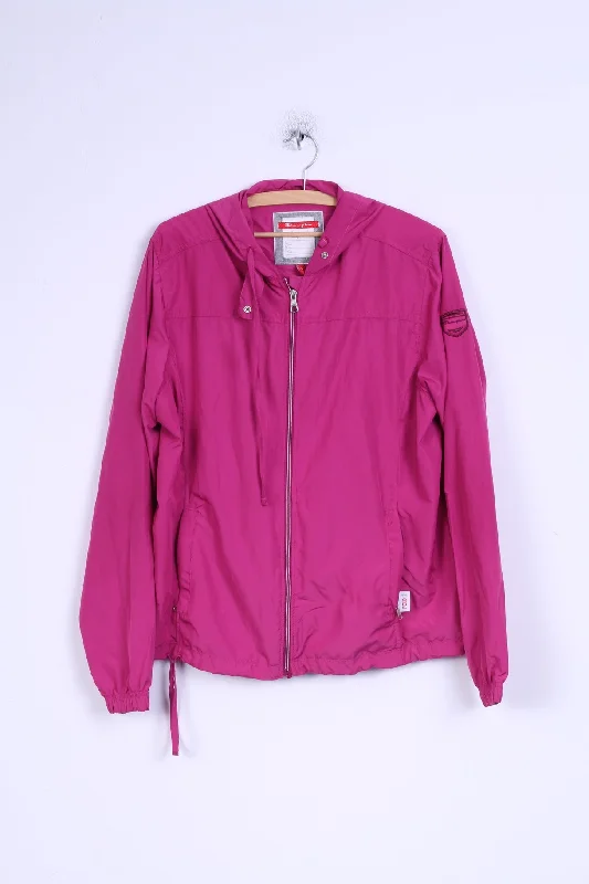 Champion Womens L Jacket Lightweight Hooded Amaranth Top Training Sport Print Jacket Jacquard Jacket Embroidered Jacket Champion Womens L Jacket Lightweight Hooded Amaranth Top Training Sport Print Jacket Jacquard Jacket Embroidered Jacket