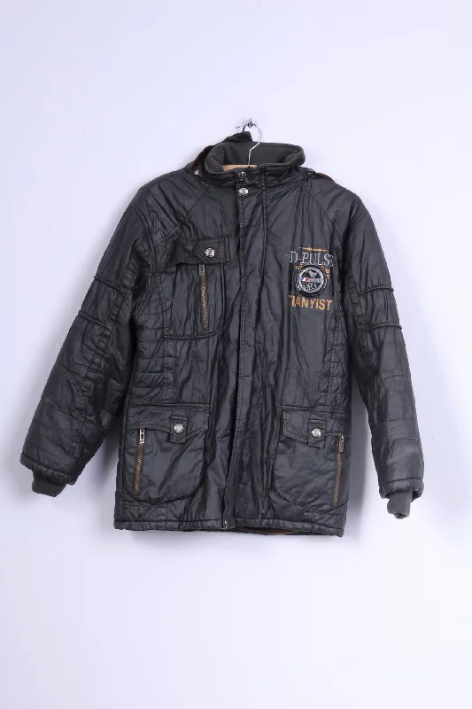 TIANYI SH.T Womens 2 M Jacket Brown Quilted Hooded Vogue DRT Ski Satin Jacket Silk Jacket Chiffon Jacket TIANYI SH.T Womens 2 M Jacket Brown Quilted Hooded Vogue DRT Ski Satin Jacket Silk Jacket Chiffon Jacket