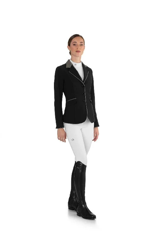 Ego 7 elegance show riding jacket ladies Denim Jacket Leather Jacket Suede Jacket