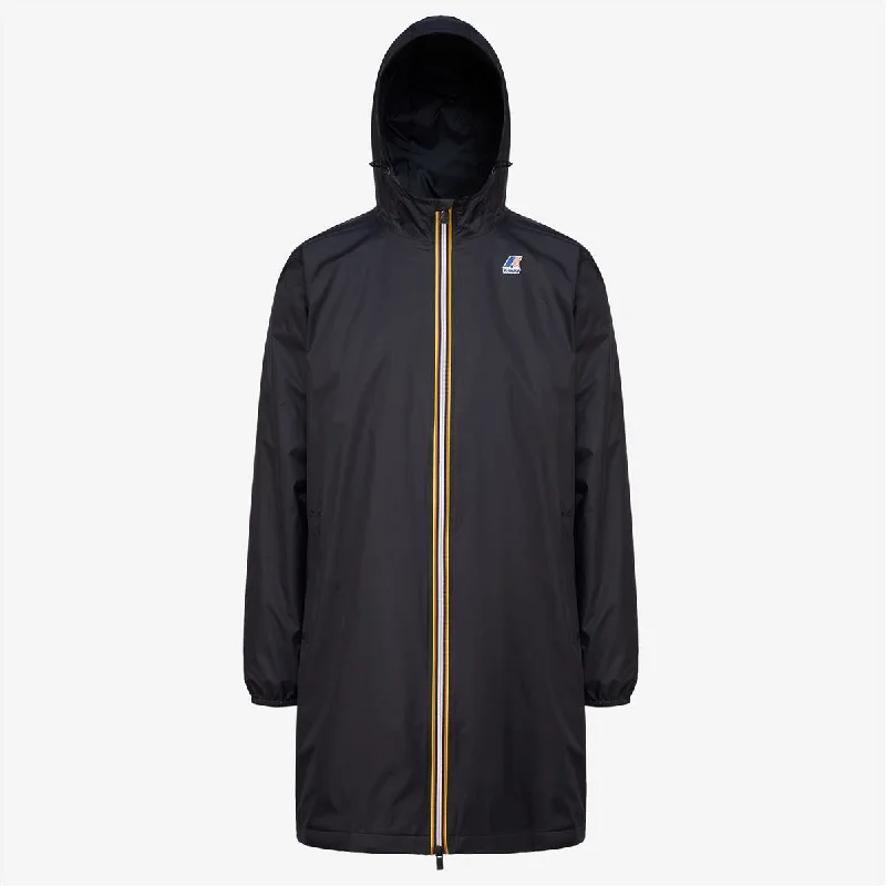 Eiffel Warm - Waterproof Long Rain Jacket in Black Pure Fitted Jacket Loose Jacket Oversized Jacket Eiffel Warm - Waterproof Long Rain Jacket in Black Pure Fitted Jacket Loose Jacket Oversized Jacket