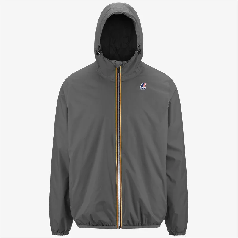 Claude Warm - Unisex Full Zip Waterproof Padded Jacket in Grey Smoked Herringbone Jacket Checkered Jacket Solid Jacket Claude Warm - Unisex Full Zip Waterproof Padded Jacket in Grey Smoked Herringbone Jacket Checkered Jacket Solid Jacket