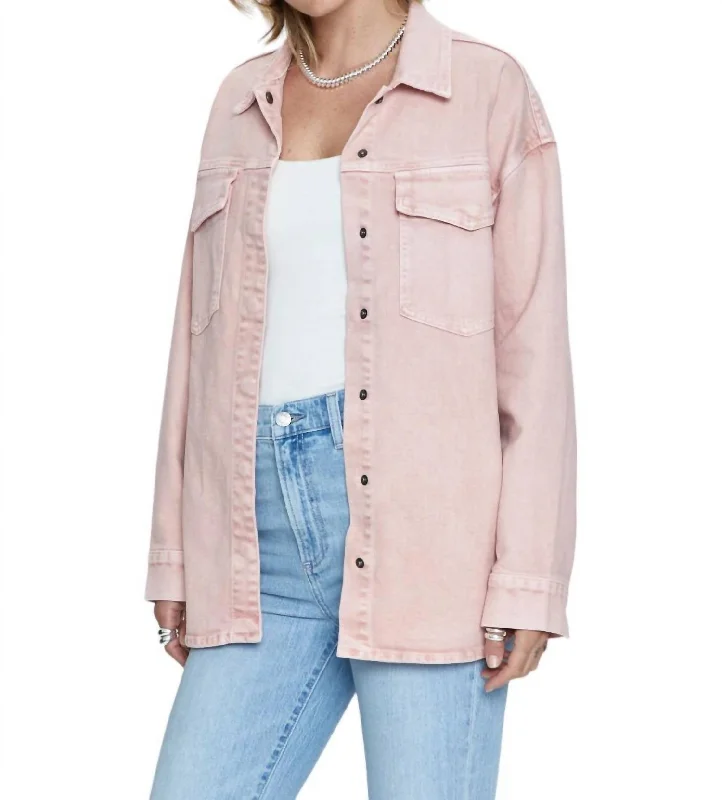 Mandy Jacket In Mellow Rose Hooded Jacket Caped Jacket Shawl Collar Jacket