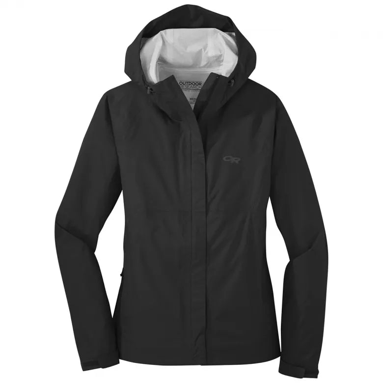 OUTDOOR RESEARCH Women's Apollo Rain Jacket Nylon Fabric Polyester Fabric Spandex Fabric